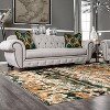 Modern Traditional Classic Transitional Ornamental Paisley Damask High-Traffic Long-Lasting Indoor Area Rug by Blue Nile Mills - 2 of 4