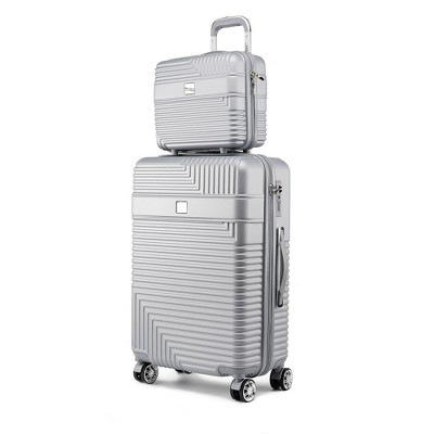 MKF Collection Mykonos Set with a Medium Luggage  and Small Cosmetic Case by Mia K