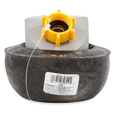 Camco Heavy-Duty Compact Easy Slip Water Seal Sewer Fitting, Odor and Leak Proof Seal, for RV Camper Grey Water with Easy Gripper