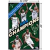 Trends International NBA Milwaukee Bucks  - 2021 NBA Finals Champions Unframed Wall Poster Prints - 3 of 4