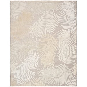 Nourison Suncoast Tropical Leaf Indoor/Outdoor Flatweave Rug - 1 of 4