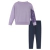 Andy & Evan  Kids  Girls Dino Sweater Set - 2 of 4