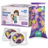 WeCare Kids Disposable Vomit Bags, Individually-Wrapped Self-Sealing Barf Bags with Fun Prints -  Leak Proof Emesis Bags - 2 of 4
