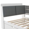 Sapphtopaz Wood Bed Frame with Shelves and Storage Headboard Platform Bed Frame for Bedroom, No Box Spring Needed - 2 of 4