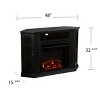 Claremont Convertible Fireplace - SEI - 4 of 4