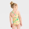 Toddler Girls' Multi Strap One Piece Swimsuit - Cat & Jack™ - 2 of 3