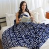 Moroccan Style Couch Throw Blanket, Lightweight Soft Cozy All Seasons Lounging Blanket Throw, Retro Decor Blanket, Christmas Gifts - Catalonia - 2 of 4