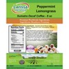 Larissa Veronica Peppermint Lemongrass Sumatra Decaf Coffee (Gourmet, Naturally Flavored, Whole Coffee Beans) (8 oz, ZIN: 556036) - 2 of 4