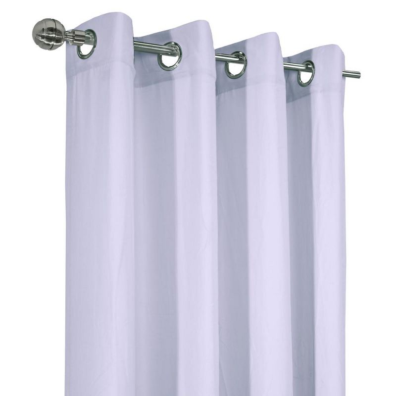 Habitat Harmony Light Filtering Soft and Relaxed Feel in Room Provide Privacy Grommet Curtain Panel Lavender, 3 of 6