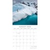 2026 Square Wall Calendar, Antarctica, 16-Month Natural World Theme, 180 Reminder Stickers (12x12 In) - 3 of 4