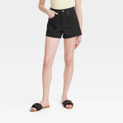 Black High Waisted Shorts : Target