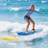 Costway 11' Inflatable Stand Up Paddle Board whth Accessories Paddle Hand Pump Repair Kit, Blue/Gray/Yellow/Dark Blue/Turquoise - 2 of 4