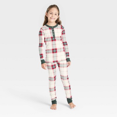 Kids' Holiday Plaid 2pc Pajama Set Green/Red - Hearth & Hand™ with Magnolia 4