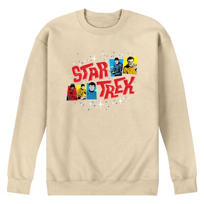 Men's - Star Trek - Galaxy Crew Graphic Fleece Sweatshirt