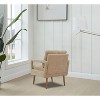 NicBex Accent Chair Modern Mid Century Armchair Comfy Chair with Armrest and Soft Cushion for Living Room, Bedroom, Home Office - 3 of 4