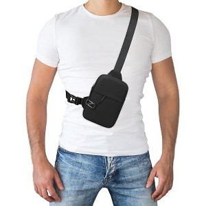 Peicees Small Anti-theft Sling Bag for Men Women Waterproof Mini Cross - 1 of 4