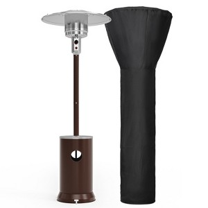 Pamapic 48000 BTU Freestanding Propane Patio Heater with Cover - 1 of 4
