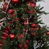 Northlight Set of 4 Red and Black Plaid Plush Winter Hat Christmas Picks 15" - 2 of 4