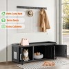 Decksplore Resin Cat Litter Box Enclosure Space-Saving Hidden Litter Box for Small Spaces, Home Corners - 2 of 4
