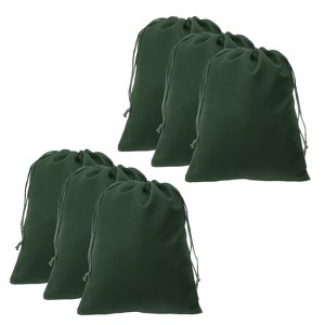 Unique Bargains Velvet Reusable Soft Jewelry Headphone Candy Drawstring Gift Bags 10 Pcs - 1 of 4