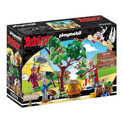 Playmobil Asterix Getafix with the Caldron of Magic Potion 70933 playset 57pc