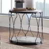 Ballou Rustic Bohemian End Metal Table Gray - HOMES: Inside + Out - 2 of 3