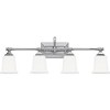 Quoizel Lighting Nicholas 4 - Light Vanity in  Polished Chrome - 2 of 2