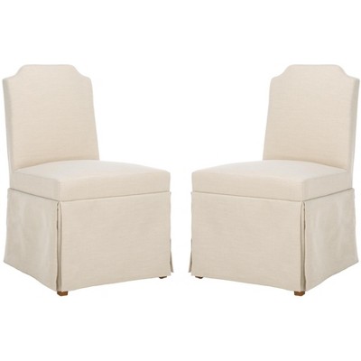 Clarste Dining Chair (Set of 2) - DCH4501 - Sand - Safavieh