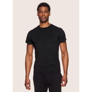 RBX Active Men's V-Neck Quick Dry Undershirts 2 Pack, Moisture Wicking Short Sleeve T-Shirts with Four-Way Stretch - 1 of 3