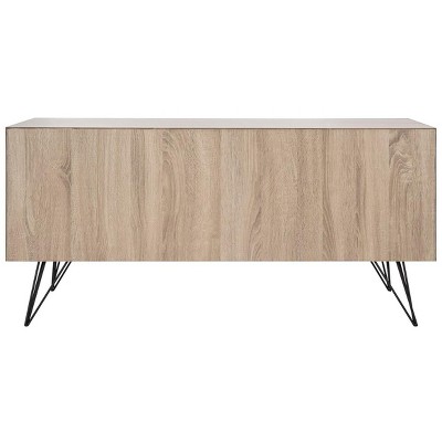 Jeralyn Transitional 47" Light Oak Mid-Century Sideboard