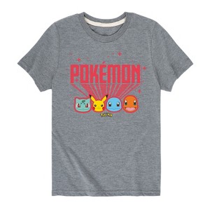 Boys' - Pokémon - Retro Pokémon Short Sleeve Graphic T-Shirt - 1 of 4