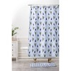 Deny Designs Evanjelina & Co Turkish Ebru Purple Tulip Shower Curtain - 3 of 3