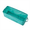 Dotty Waves Kids' Collapsible Storage Bin Aqua - SKL Home: Bath Toy Storage Caddy, Kids Bath Accessories, Freestanding - 3 of 4