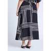 ELOQUII Women's Plus Size Wrapover Printed Skirt - 4 of 4