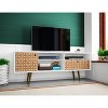 Sapphtopaz Modern TV Stand for TVs Up to 75" with Cabinet&Open Shelves Entertainment Center with Drawer&Splayed Wood Legs for Living Room - 4 of 4