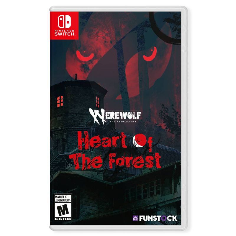 Werewolf The Apocalypse: Heart of the Forest for Nintendo Switch: RPG Adventure, Single Player, Mature Rating, 1 of 8