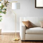 Aster Angular Floor Lamp Black/Gold - Hampton Hill