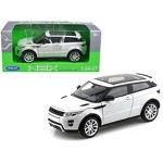Range Rover Evoque White With White Roof 1 18 Diecast Car Model By Welly Target - range rover roblox