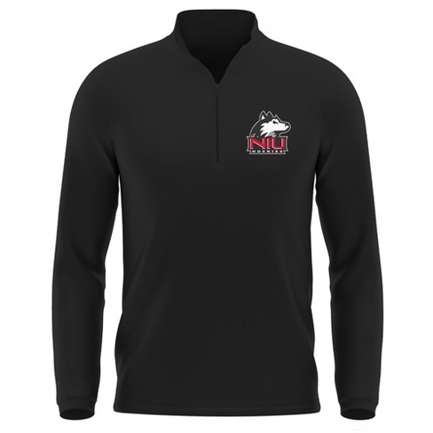 Campus Lab Northern Illinois University Adult Men's Active Sport 1/4 Zip Pullover Left Chest Logo - image 1 of 4