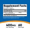 Nutricost ATP Supplement (400mg) 60 Capsules - Made with Peak ATP, Adenosine Triphosphate, Vegan, GMO-Free, Gluten-Free - 2 of 4