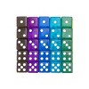 Slickblue 50 Vintage Translucent Dice – 16mm D6 in Classic Colors for Games, Crafts, and Classrooms - 2 of 3