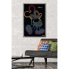 Trends International Disney Mickey Mouse - Rainbow Outline Framed Wall Poster Prints - 2 of 4