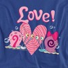 Women's Spongebob Valentine's Love With Gary And Snellie Loose T-Shirt - 2 of 4