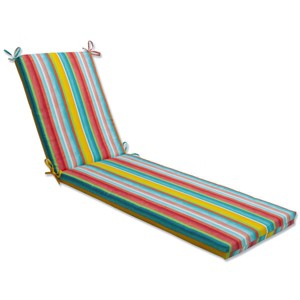 Pillow Perfect - Outdoor Chaise Lounge Cushion Dina - 1 of 4