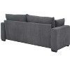 TiramisuBest 79" Wide Corduroy Comfort Sofa - 4 of 4