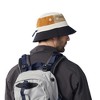 Anna-Kaci Outdoor Patchwork Bucket Hat Adjustable Chin Strap Breathable Wide Brim for Hiking Camping Travel - 2 of 4