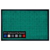 A1HC Indoor Outdoor Doormat Non-Slip Rubber Mat for Entrance, Patio, Garage and Office - Criss Cross - 4 of 4