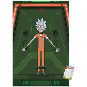 Trends International Rick And Morty - Shackled Unframed Wall Poster Prints - 1 of 4