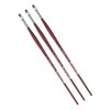 da Vinci COLLEGE Student Brush, Synthetic, Acrylic & Oil, Filbert, Series 8750, Size 6, Pack of 3 - 3 of 3
