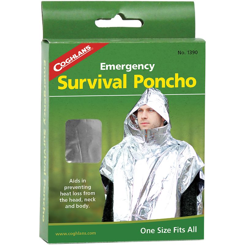 Coghlan's Emergency Survival Pullover Reduce Heat Loss, Camping Rescue Safety, 1 of 4